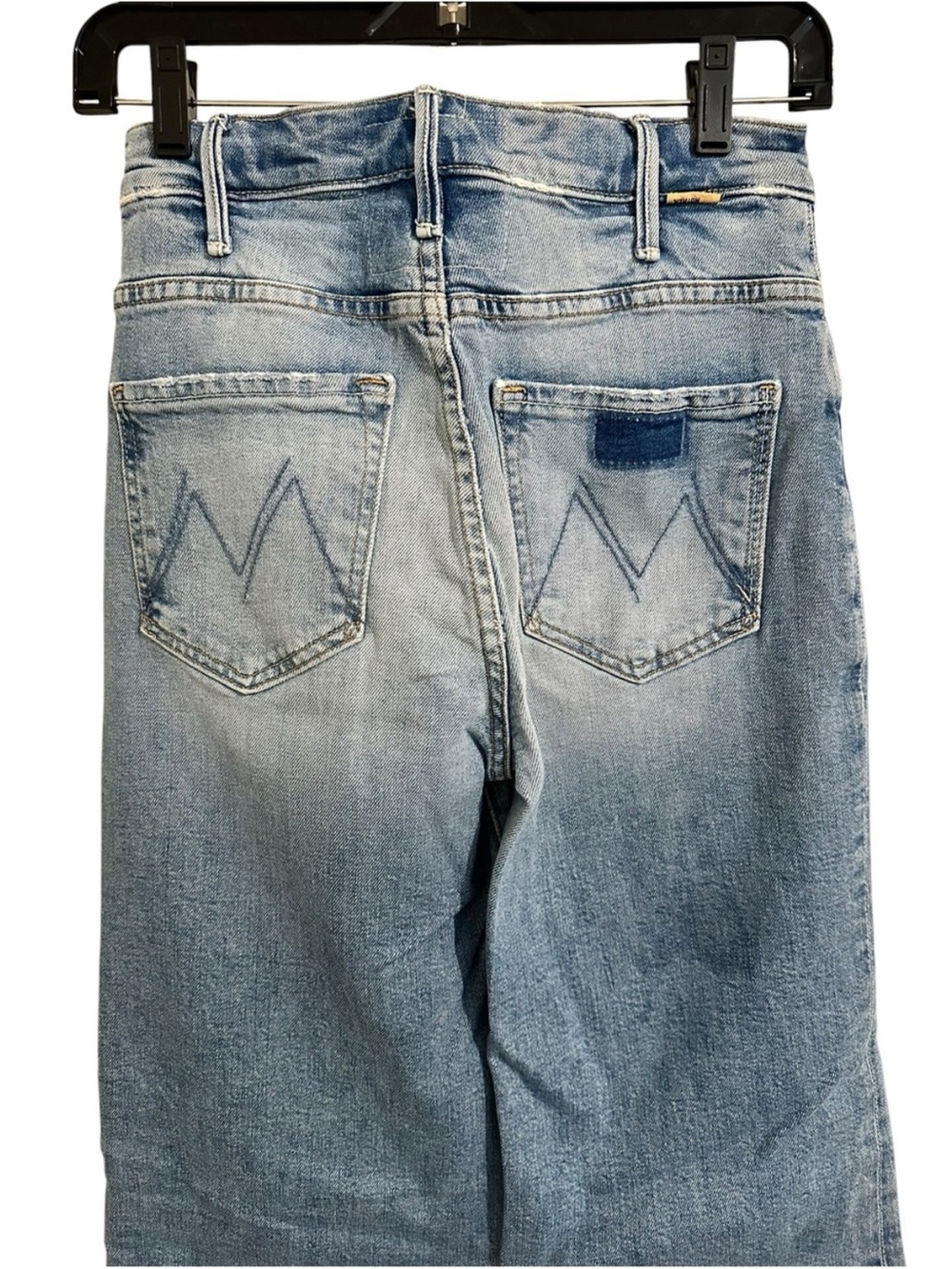 MOTHER The Hustler Roller Fray Wide Leg “I Confess” Jean - Picture 7 of 12